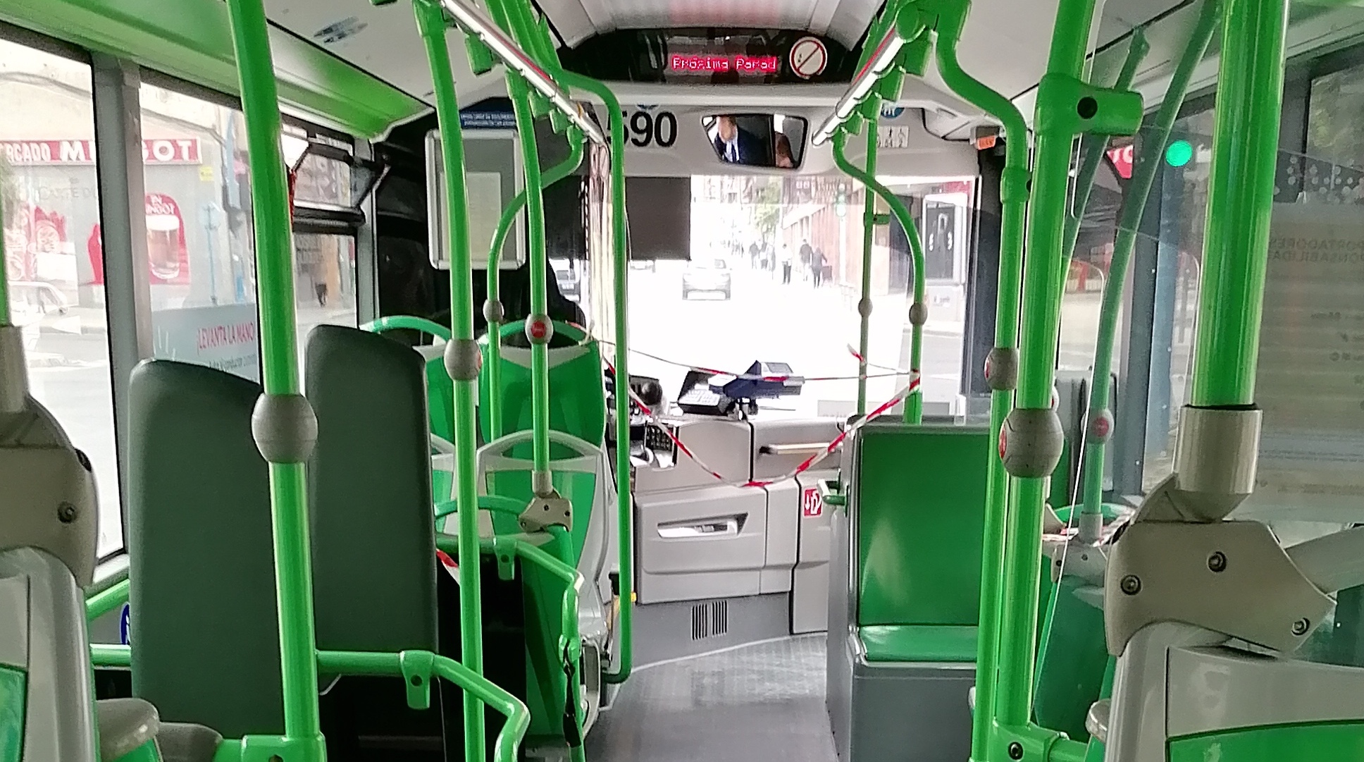 interior autobus