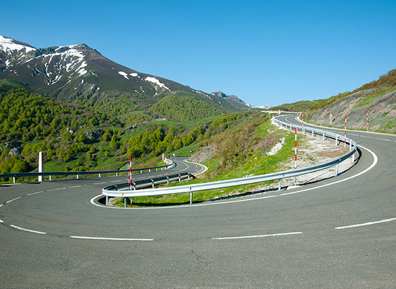 Carreteras peligrosas de España