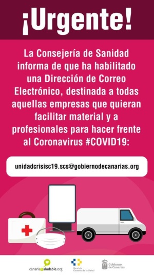 Información Covin19 Gobierno Canarias