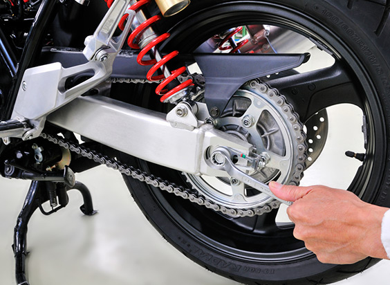 SGS: cadena de moto