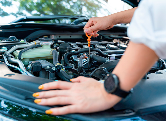 Partes del motor de un coche