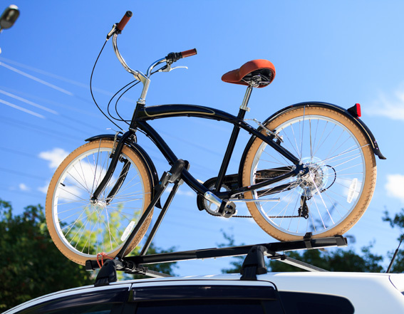 portabiciletas techo coche