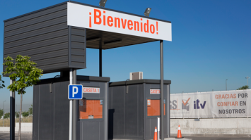 ITV Mostoles casetas de entrada