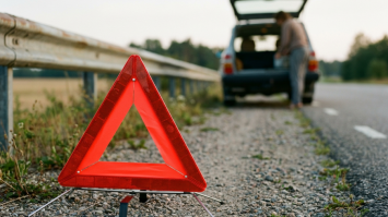 Vehículo parado en carretera por averia si no pasa ITV