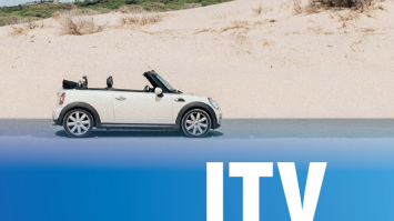coche en playa ITV