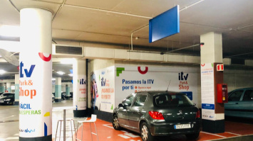 Itv en el centro comercial islazul