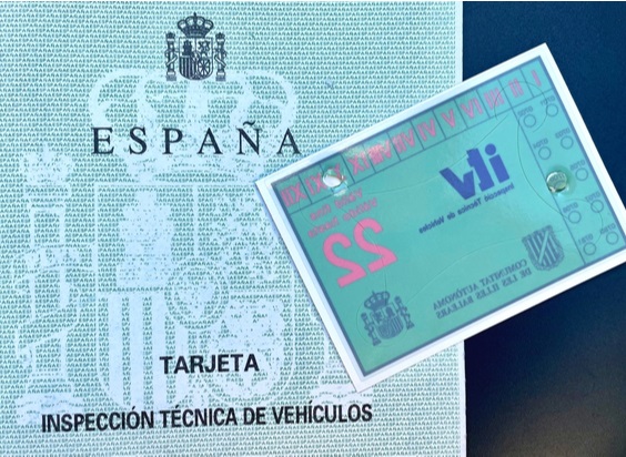 Tarjeta de inspección técnica